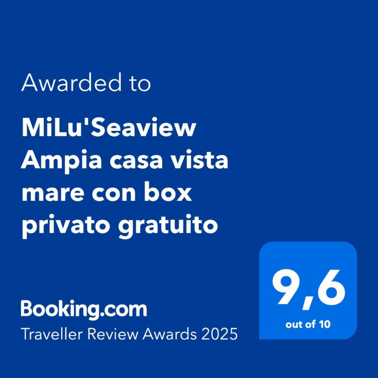 Апартаменти Milu'Seaview Ampia Casa Vista Mare Джовінаццо Екстер'єр фото